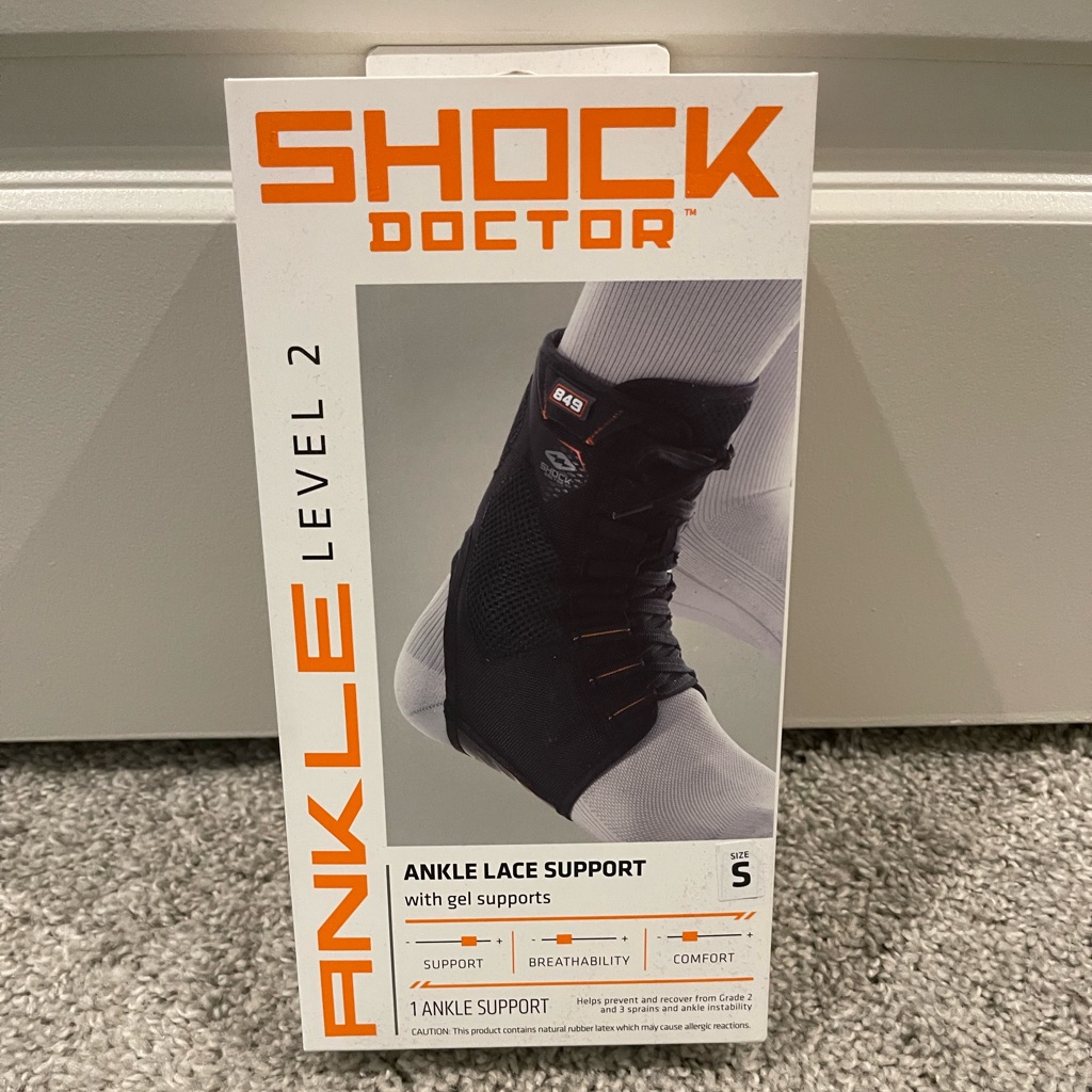Shock Doctor Lace Up Ankle Support Brace